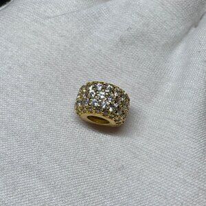 Pandora Sparkling Pavé Triple-row Charm|Pendant